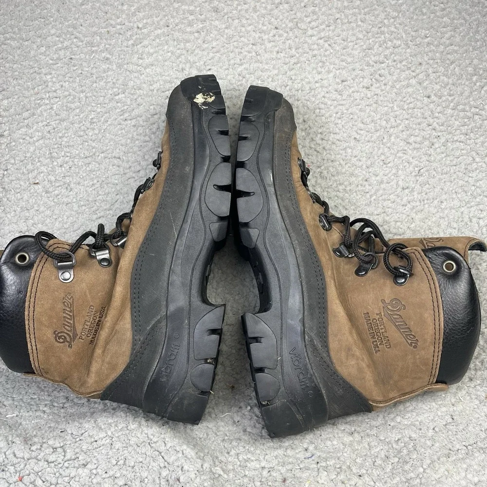 Danner Boots Combat Hiker Men 8.5 R Brown 43513X Military Tactical Waterproof